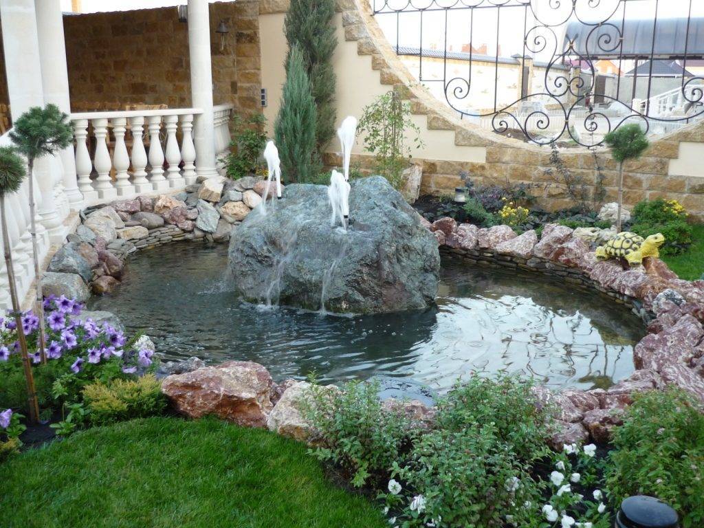 Садовые фонтаны — 130 фото применения декоративного сада в ландшафтном дизайне