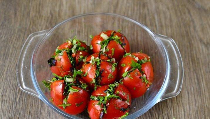 Малосольные помидоры фаршированные: топ-7 рецептов вкусной закуски