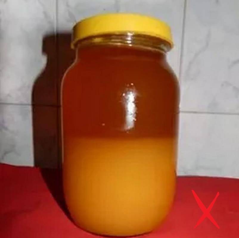 Почему расслаивается мед на жидкий и густой при хранении?
