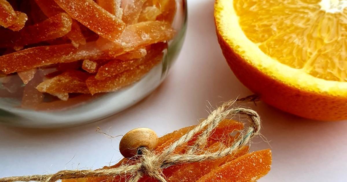 Цукаты из апельсиновых корок — пошаговый рецепт с фото