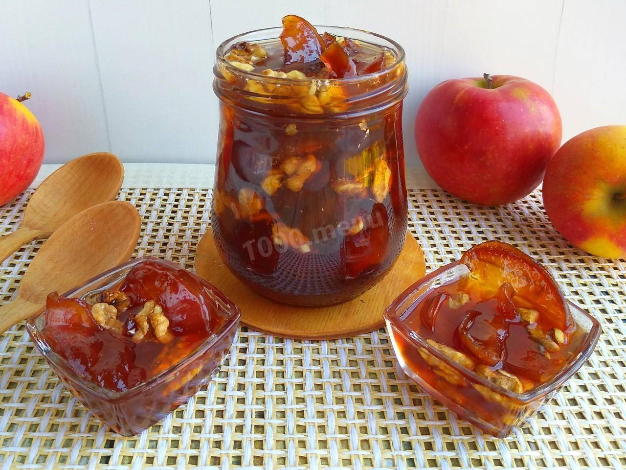 Варенье из коричных яблок дольками прозрачное: 3 лучших рецепта приготовления