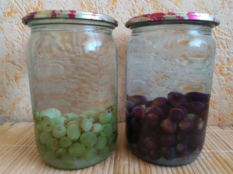 Компот из винограда на зиму – сохраняем вкус лета + видео