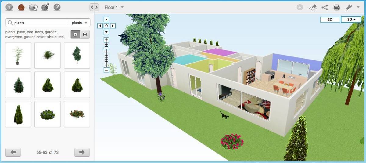 Floorplan 3d: от реконструкции объектов до ландшафтного дизайна